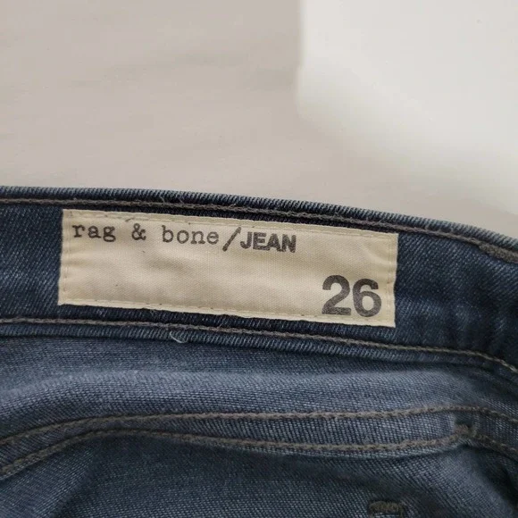 Rag & Bone 'Loreto' Skinny Dark Wash Jeans - Picture 10 of 13